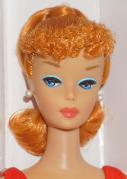 Mattel - Barbie - Teen Age Fashion Model with Pedestal - Doll (1964 doll repro)